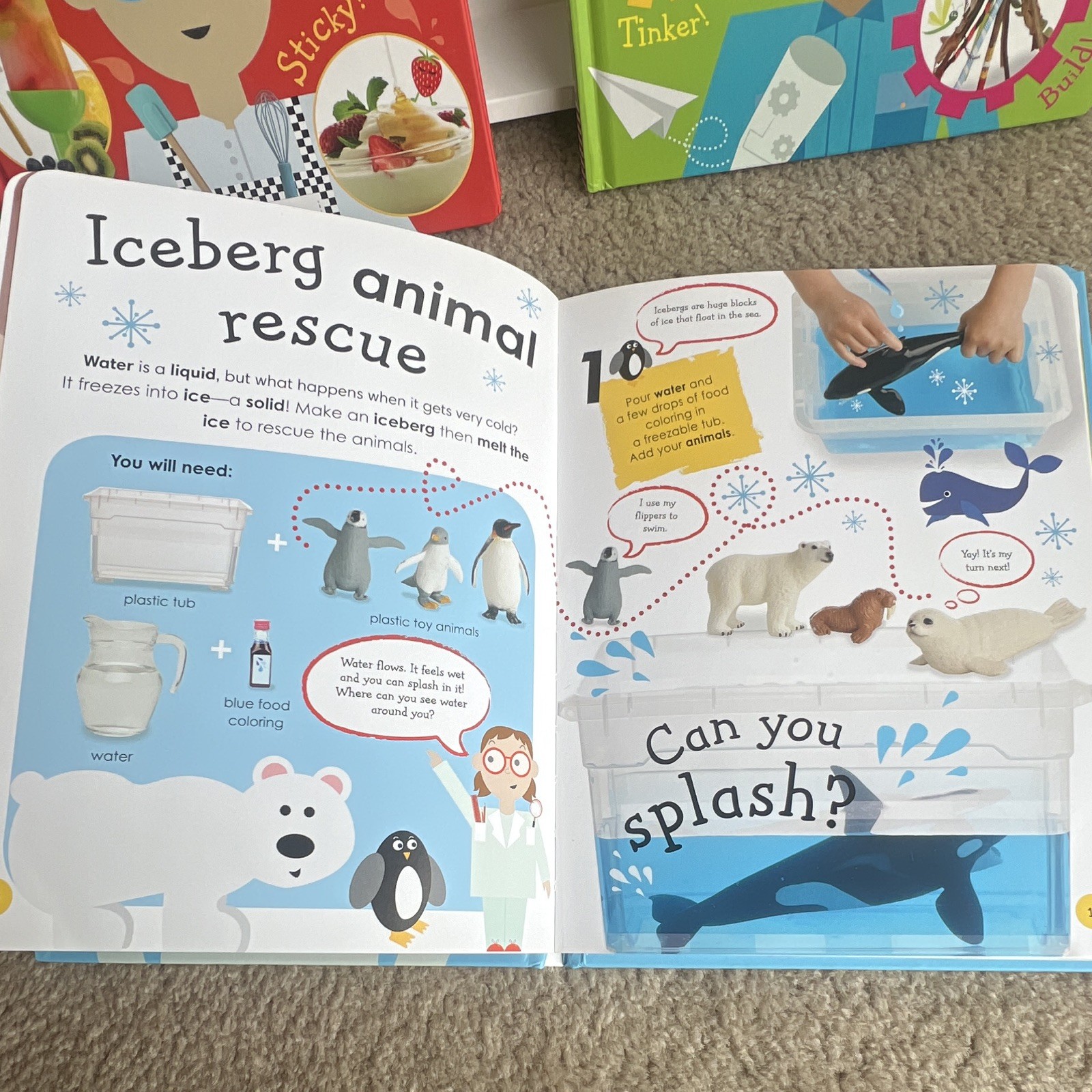 DK LOOK! STEM Bundle – I’m a Scientist, I’m a Cook & I’m an Engineer HC Ages 4-8