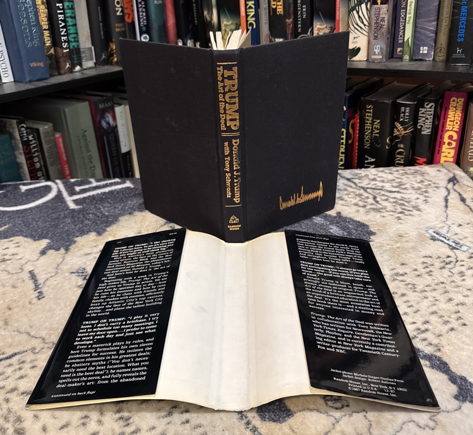The Art of the Deal – Donald Trump (Hardcover) True First Edition/1st Print, G