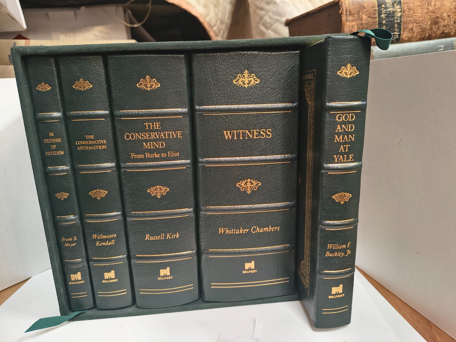 1997 Regnery Conservative Classics limited edition SET Complete FINE Gilded !