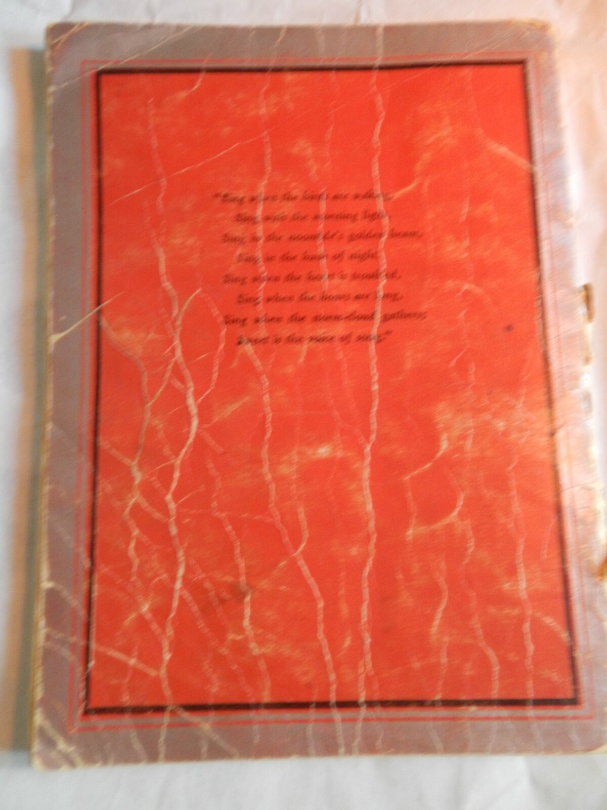 THE SILVER BOOK of SONGS Hall & McCreary Co., Chicago Copyright 1935 132 Pages