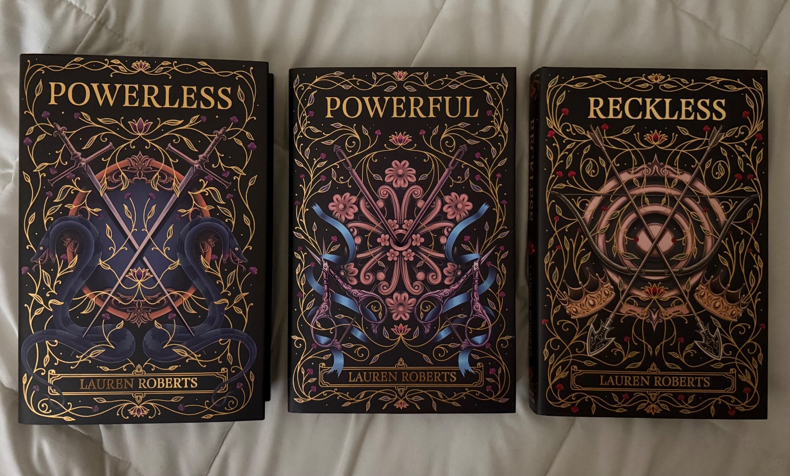 Powerless, Powerful, and Reckless – Fairyloot Signed Exclusive Editions