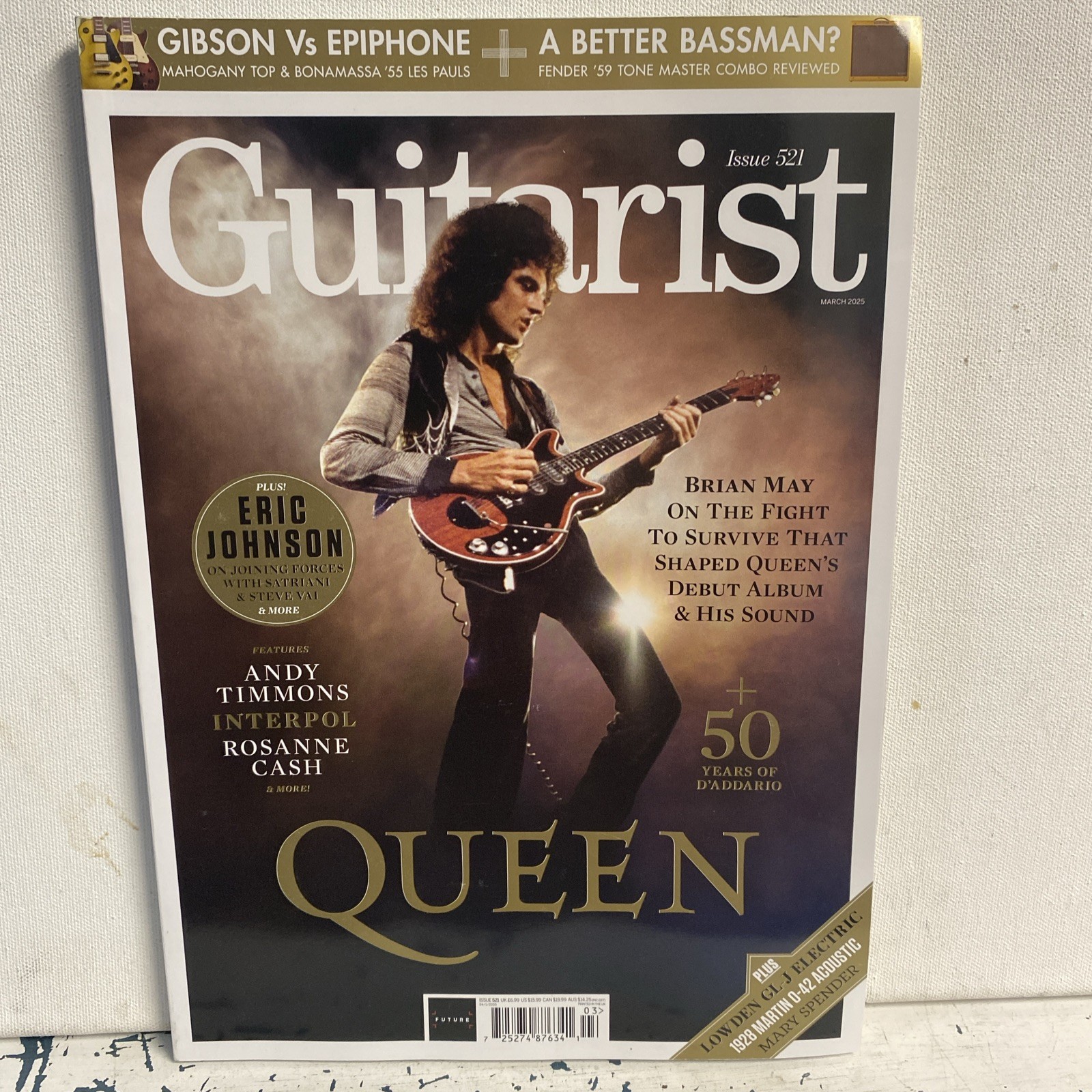 Guitarist Magazine The Band Queen Brian May