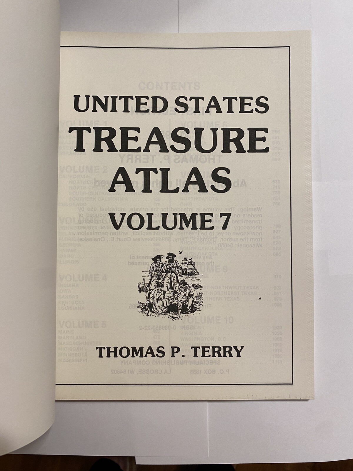 US Treasure Atlas Vol 7 NM, NY, NC, ND, OH by Thomas Terry – NEW