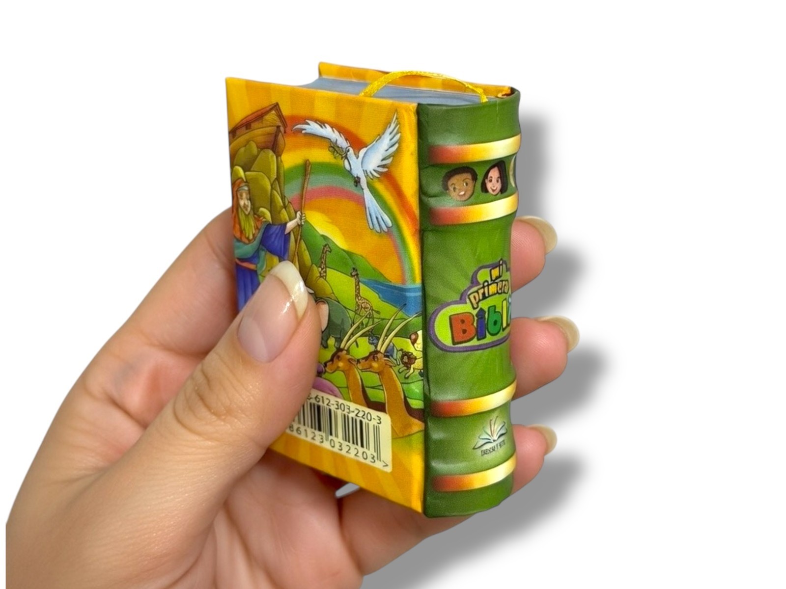 new miniature book “Mi Primera Biblia” in Spanish 430 pages with illustrations