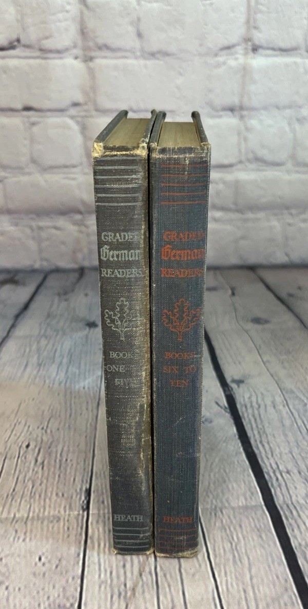 Graded German Readers Book One – Five (1933) & Book Six – Ten (1934)