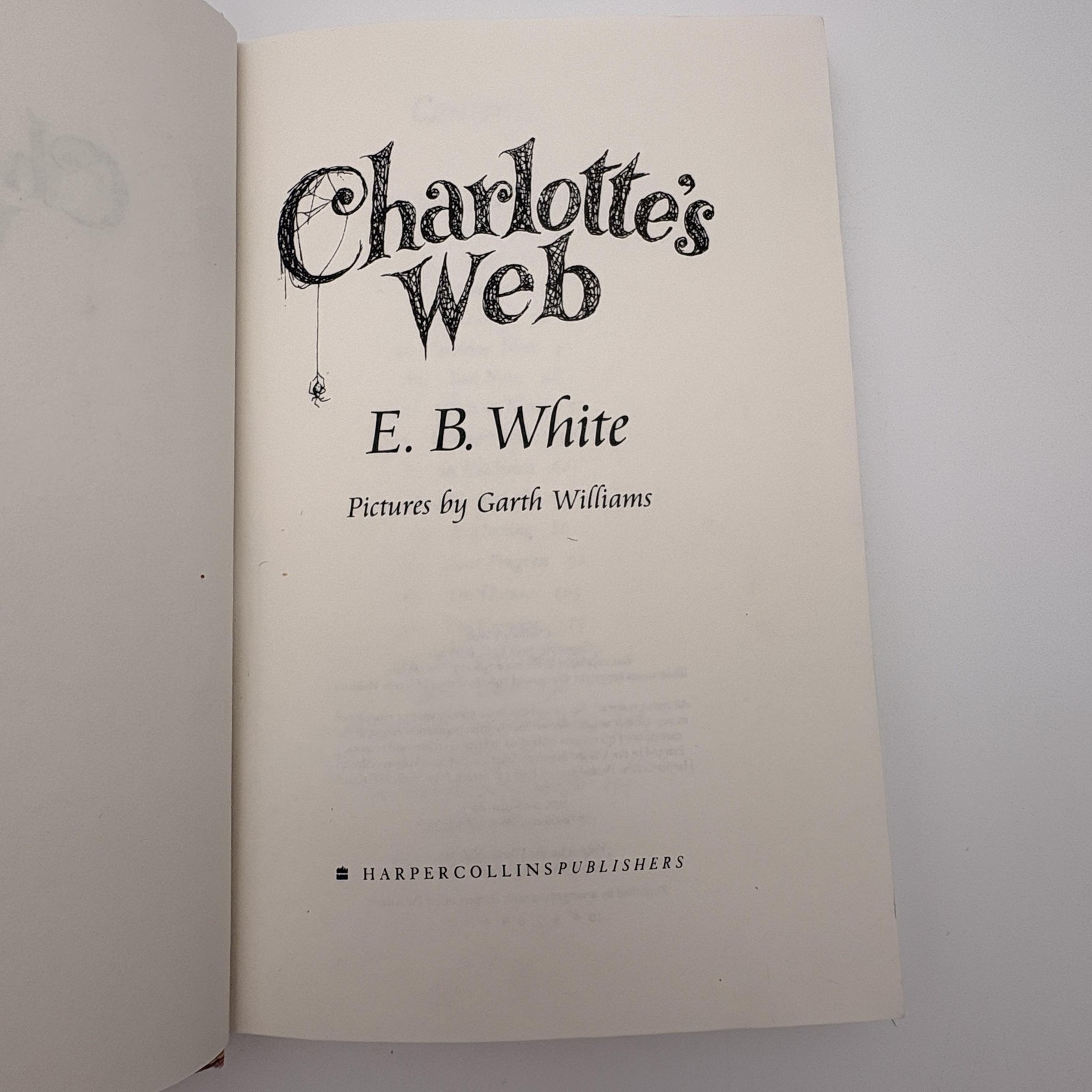 Charlotte’s Web E.B. White HarperCollins Troll Multi HC Kids Animals Novel