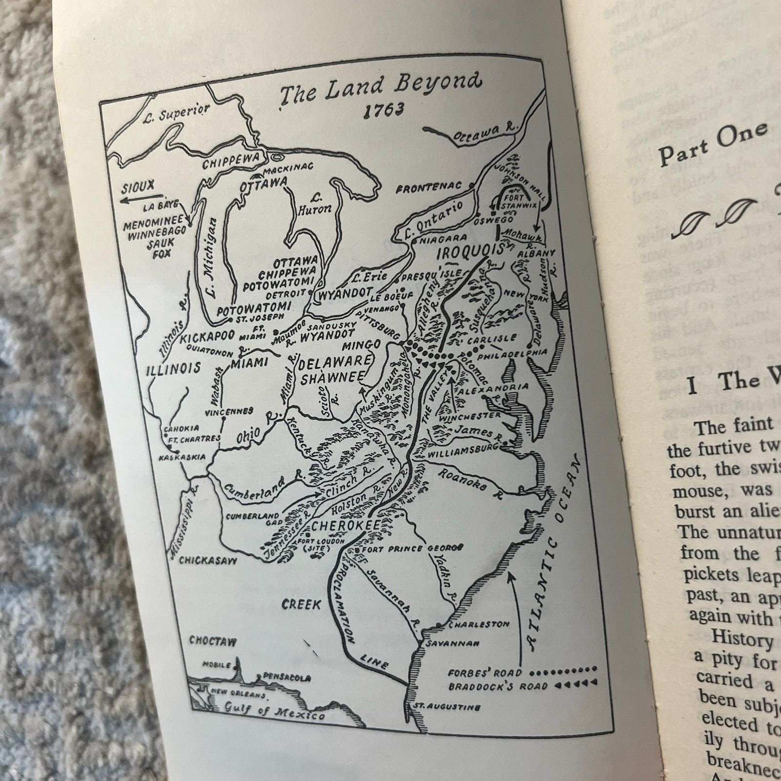Forth To The Wilderness Frontier Paperback Book by Dale Van Every Mentor 1962