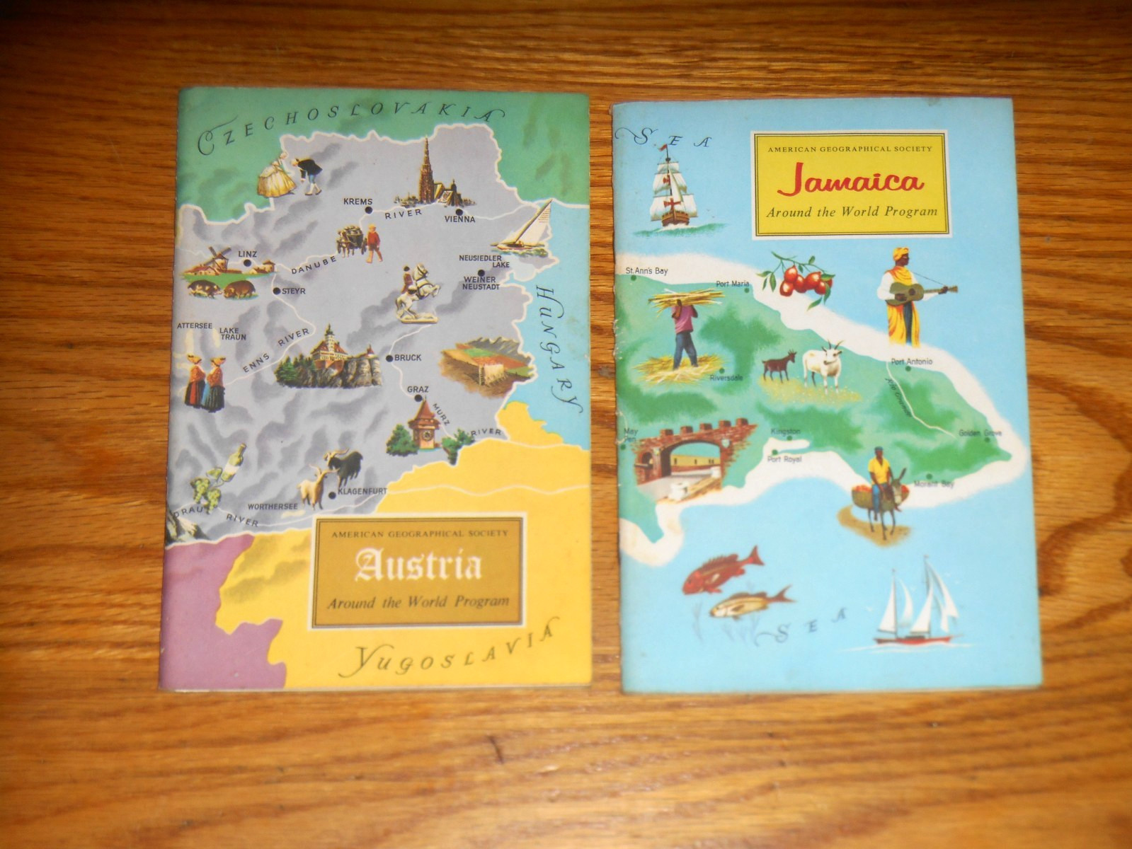 American Geographical Society Around the World Lot of 20 Travel Books 1967