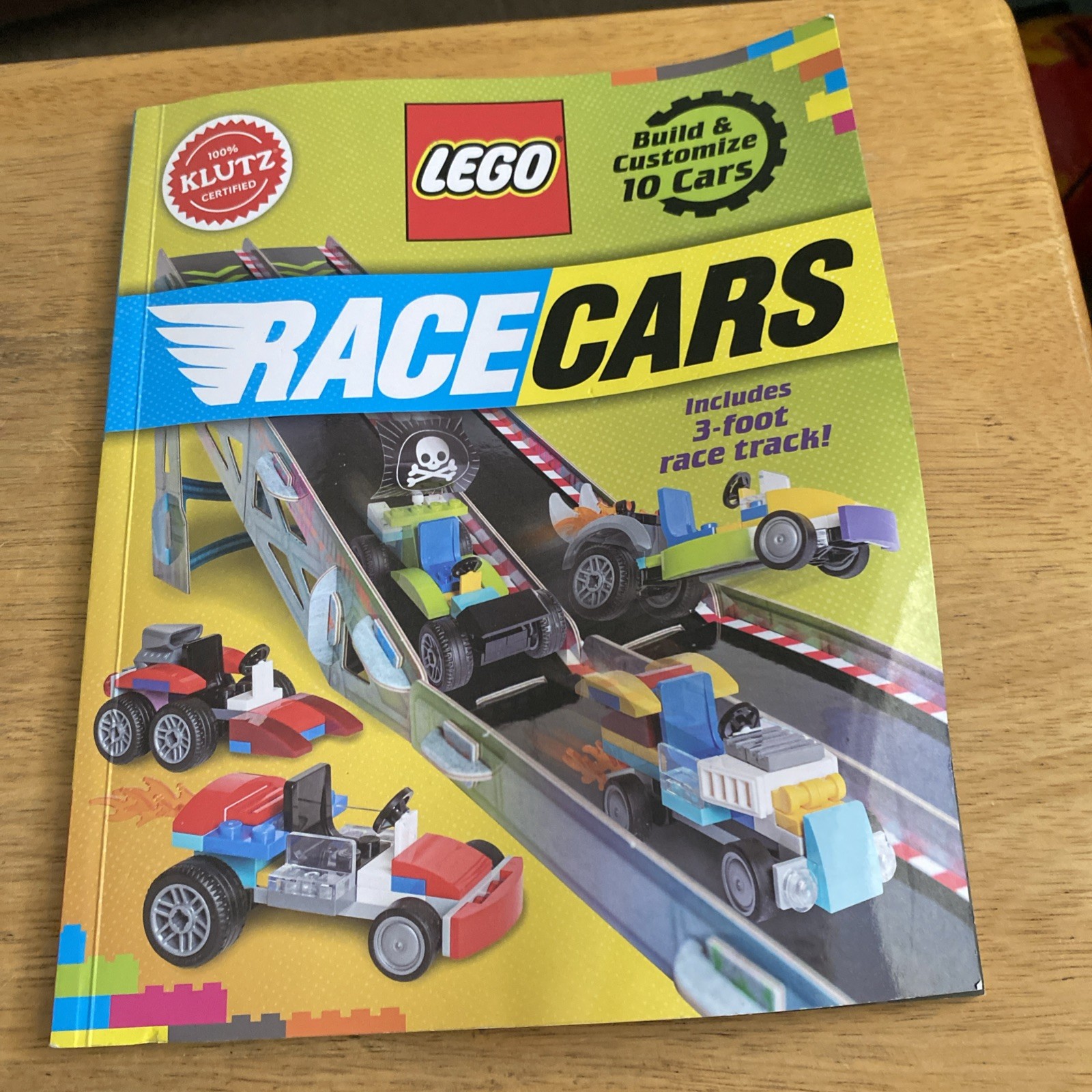 LEGO Race Cars by Editors of Klutz Paperback Book