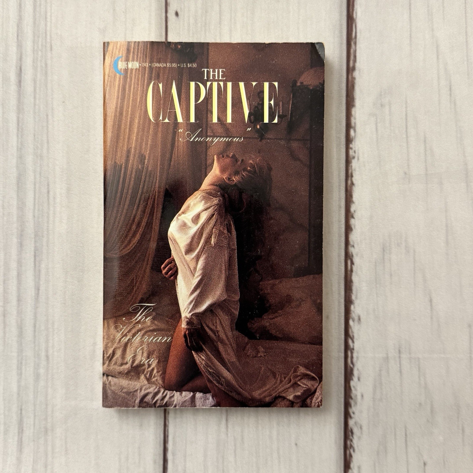 The Captive John Barclett Vintage Erotic Victorian Smut PB Blue Moon 1989