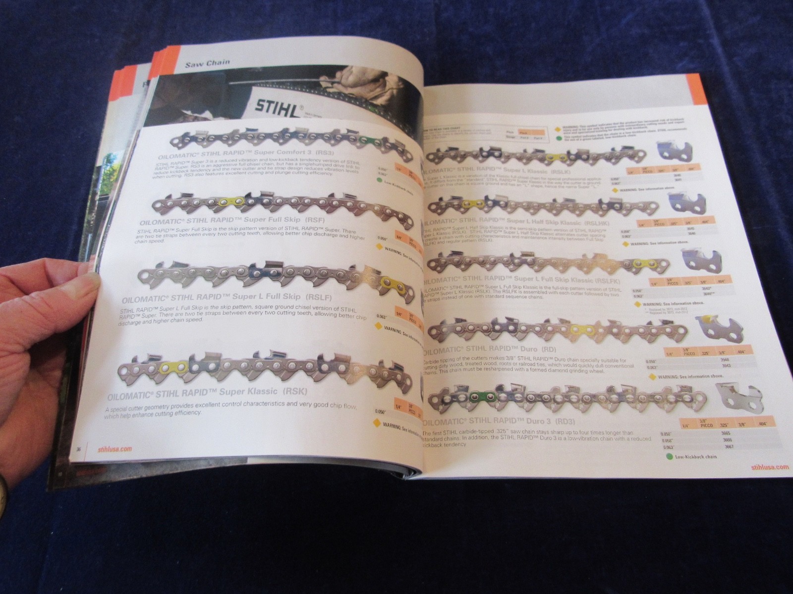 STIHL 2011 Power Tools & Accessories Dealer Catalog Chainsaws Gear +++ C487