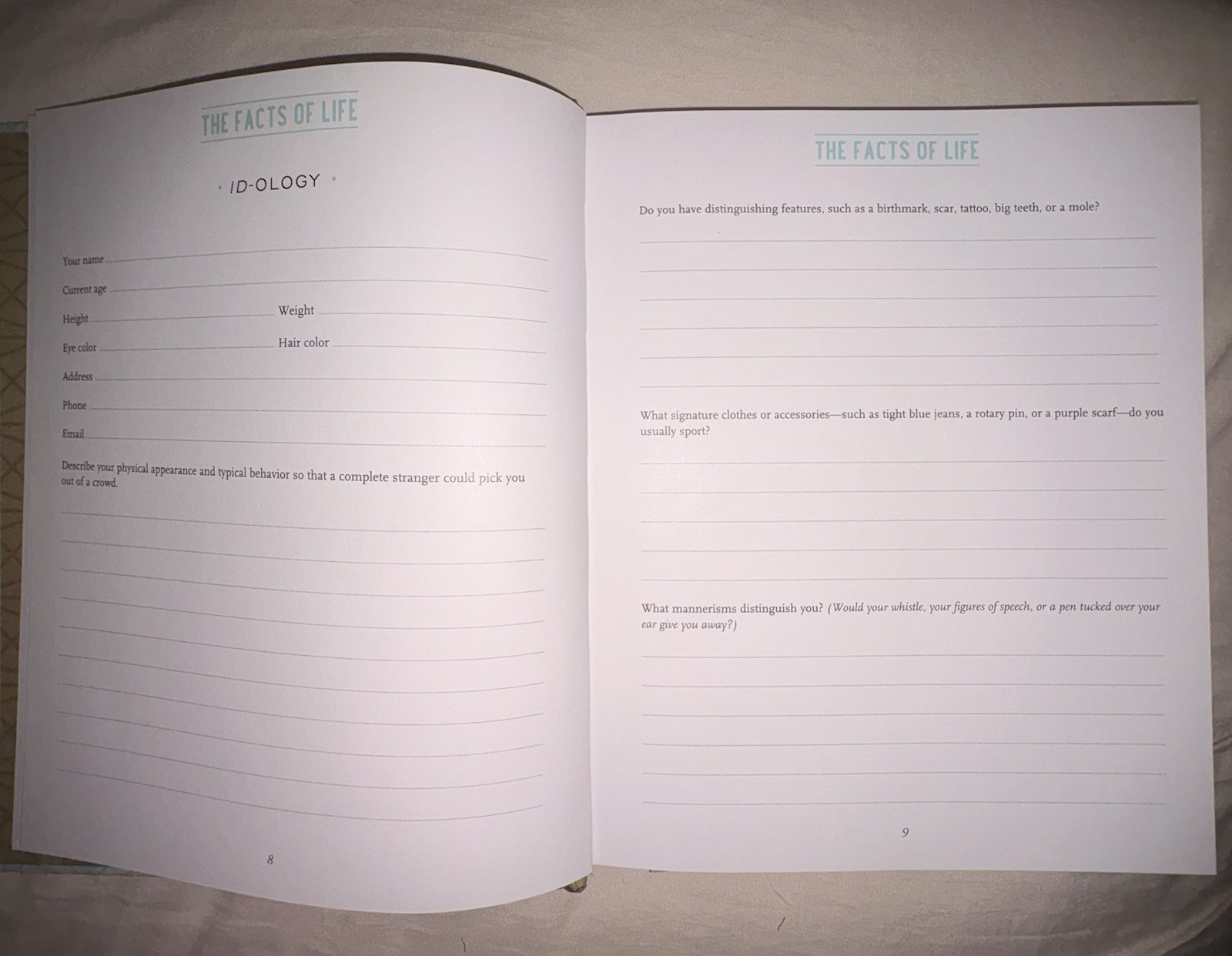 Book of Me, 2nd Edition : A Do-It-Yourself Memoir by Inc. Peter Pauper Press…