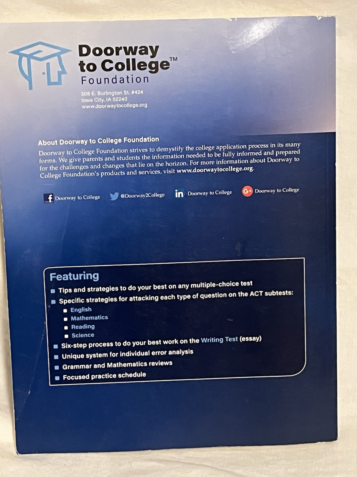 ZAPPING the ACT Study Guide 16th Edition Test Preparation for the ACT