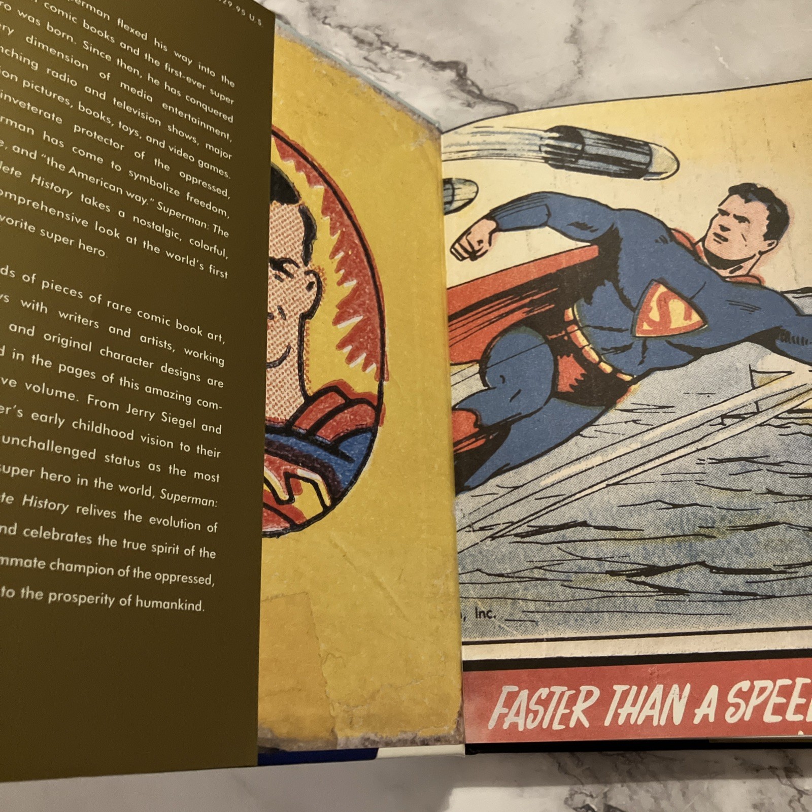 Superman: The Complete History by Les Daniels, 1998 HC 1st Ed. Mint Condition