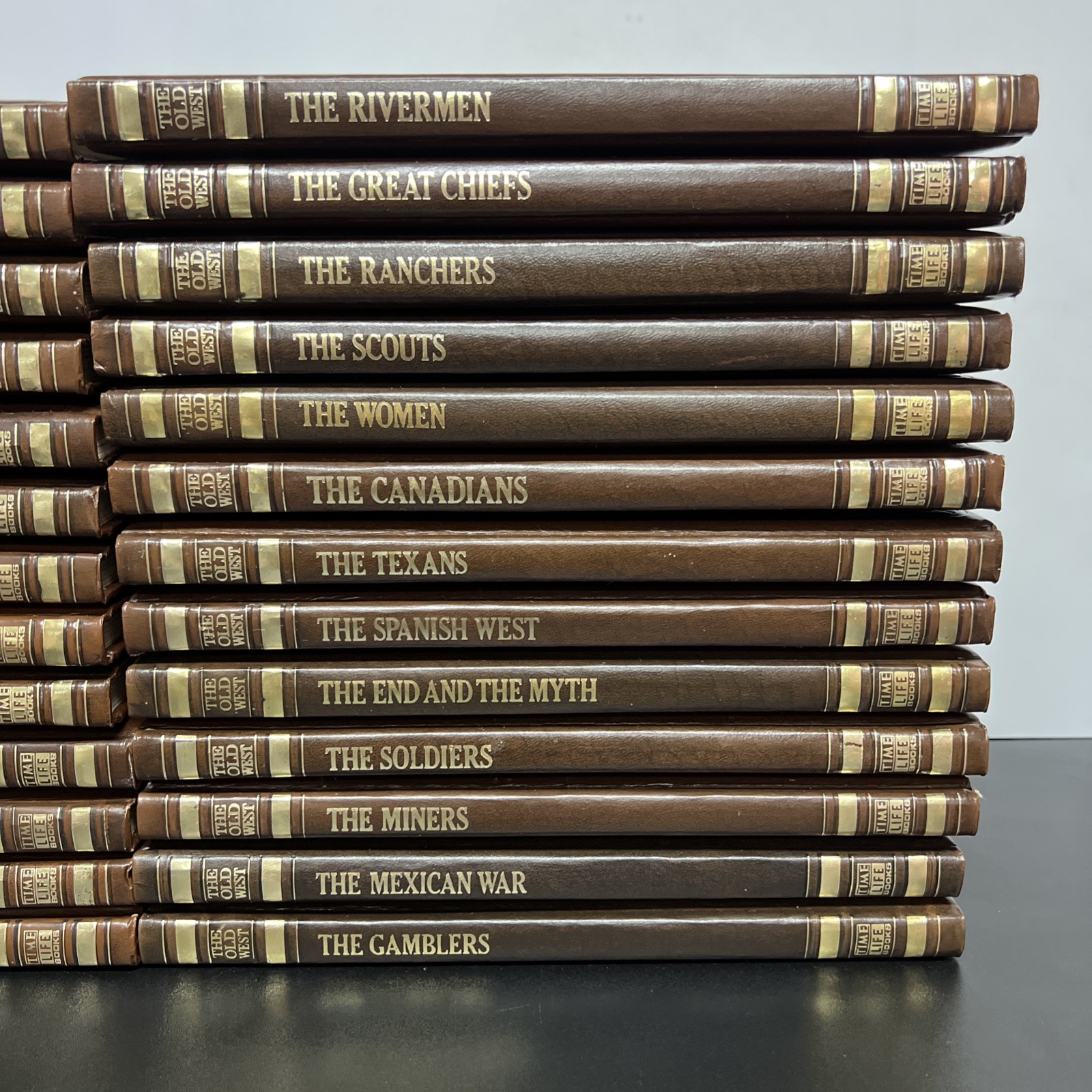 VTG Time Life Books THE OLD WEST Complete Series Set 26 Vol 1st Printing VG