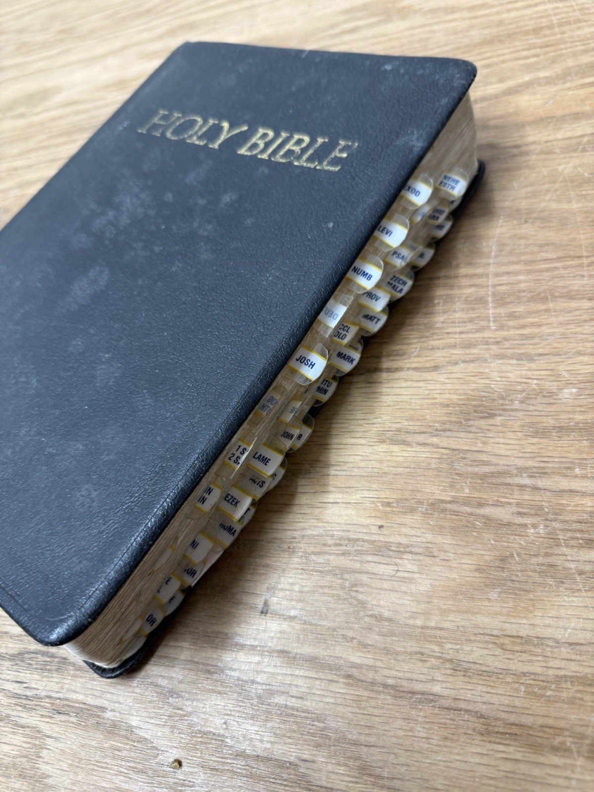 Holy Bible – KJV – National Bible Press 1973 – Large Print Crystal Clear Type Ta