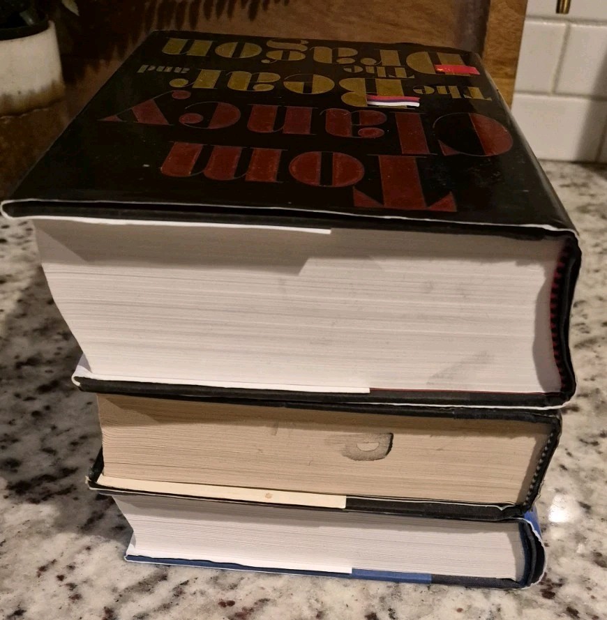 Tom Clancy Novels Bundle (Lot of 3)