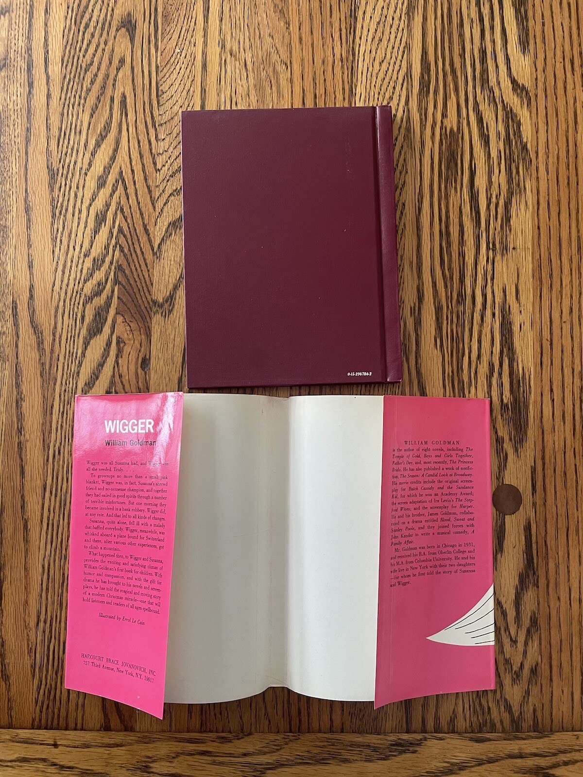 Gift Quality – 1st Edition of Wigger by William Goldman Hardcover w DJ