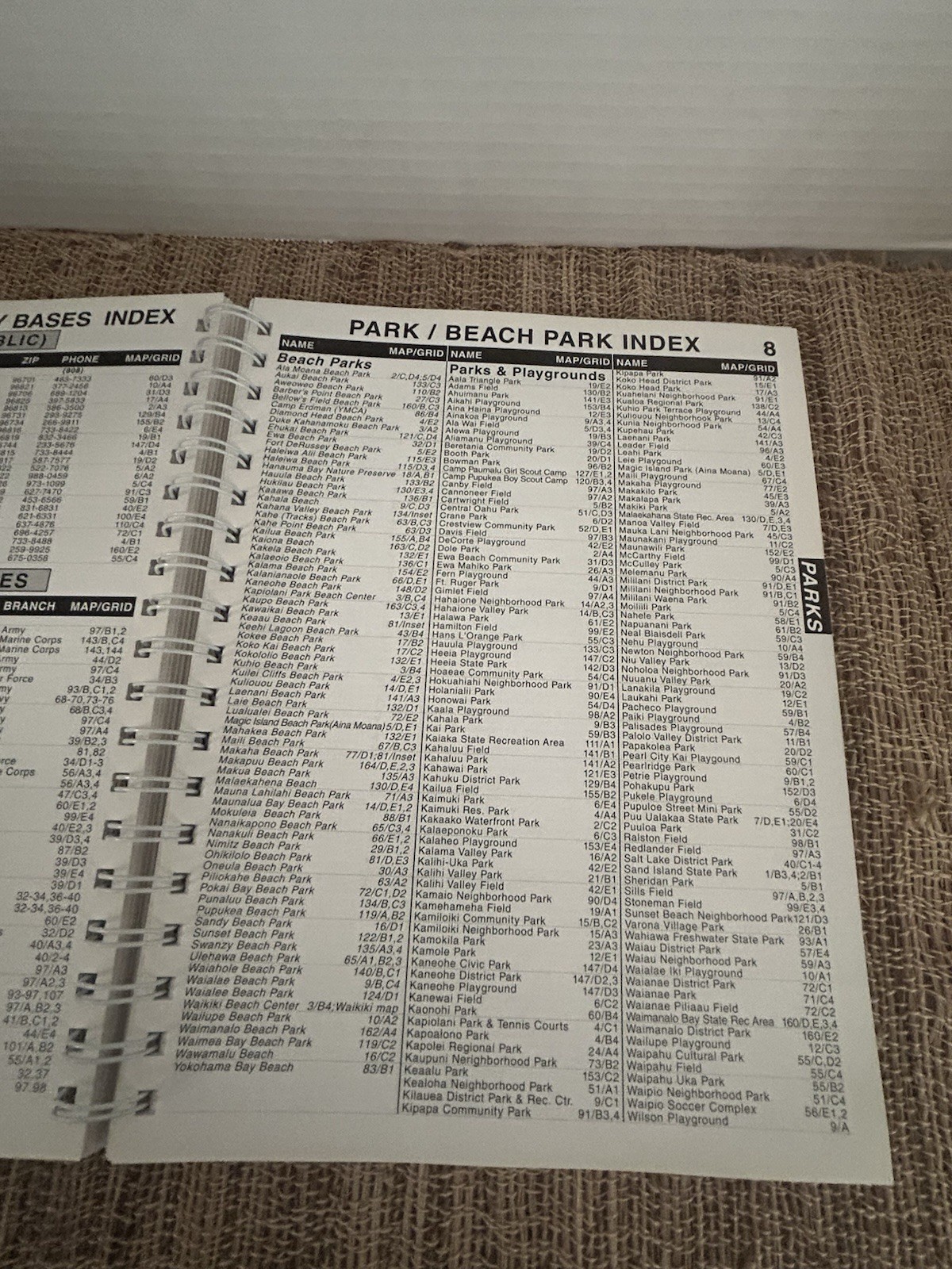 THE OAHU MAP BOOK 2001 EDITION EXCELLENT CONDITION! 164 PAGES. Phears Mapbooks.