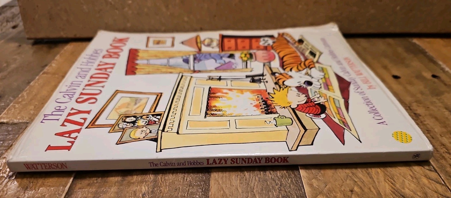 The Calvin and Hobbes Lazy Sunday Book by Bill Watterson 1989