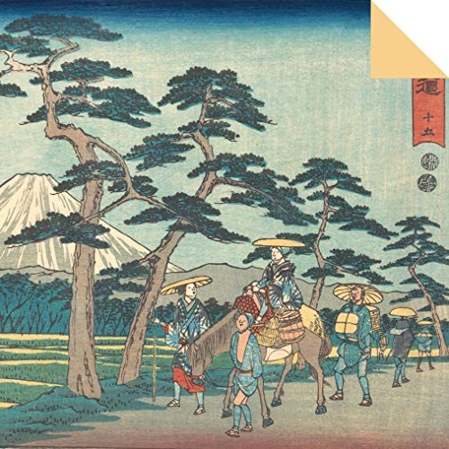 Origami Paper 200 sheets Hiroshige Prints 6 3/4″ (17 cm): Double Sided Origami S
