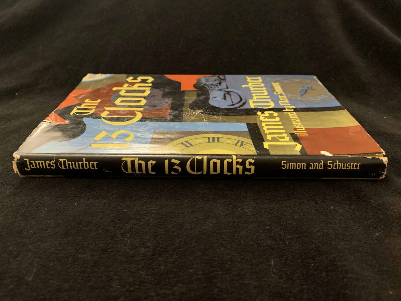 1st edition, 10th printing! The 13 Clocks by James Thurber 1950 HCDJ Very good