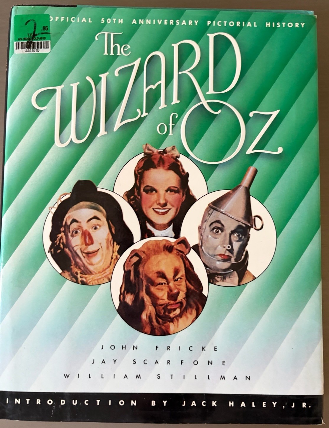 WIZARD OF OZ: OFFICIAL 50TH ANNIVERSARY PICTORIAL HISTORY By Rh Value Publishing