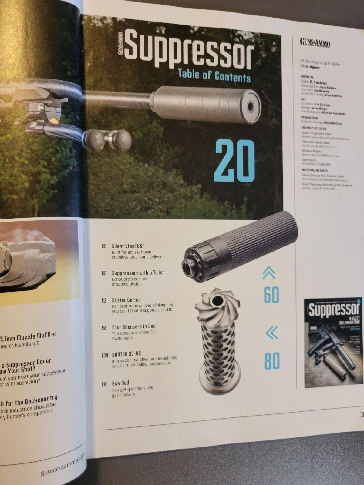 SUPPRESSOR Magazine – Choice Of 2 Issues – Winter 25/26 or Summer 2026