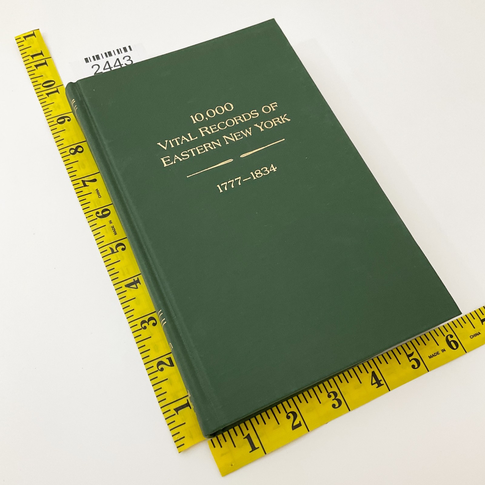 10000 Vital Records of New York 1777 to 1850 Hardcover Book Set Bowman 1987