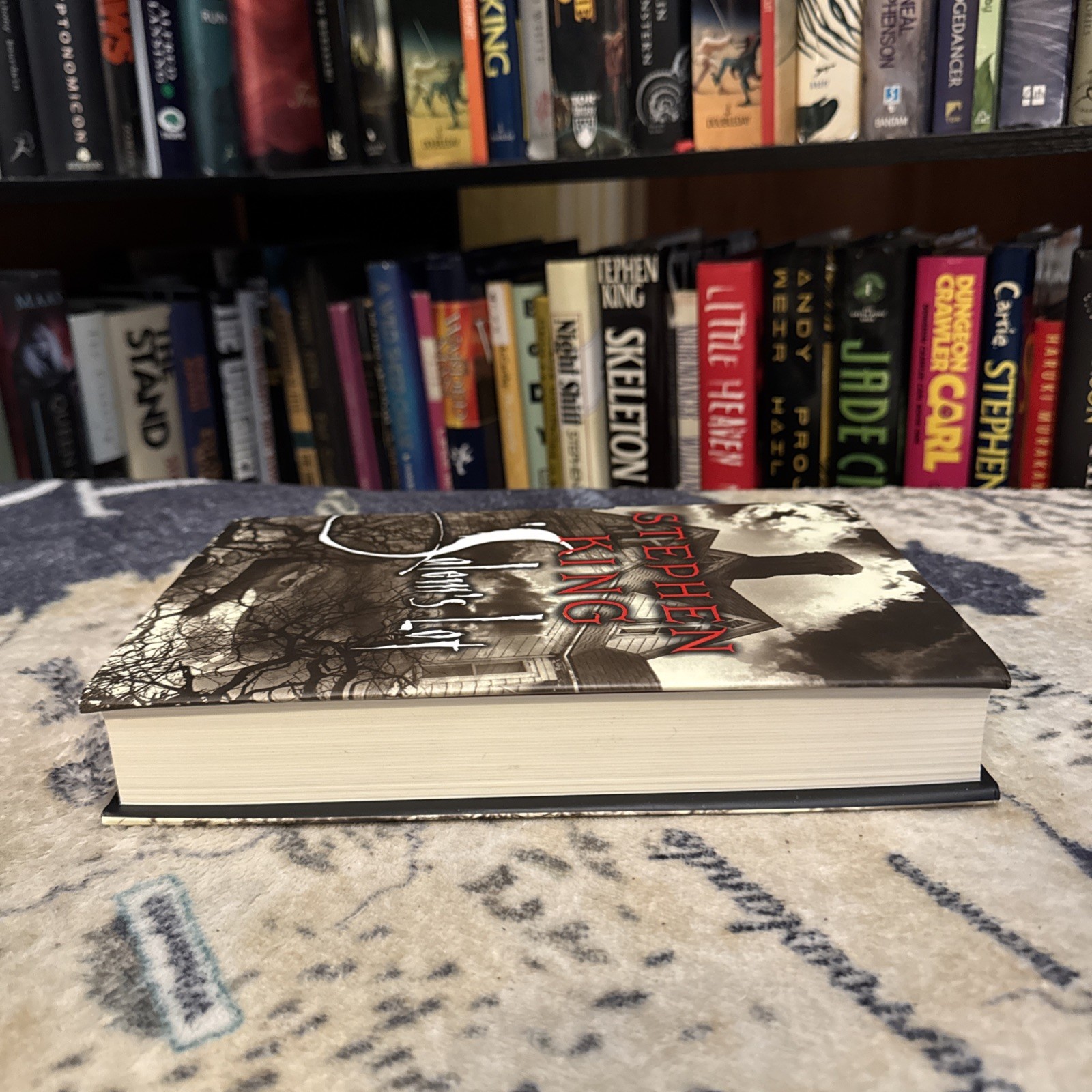 ‘Salem’s Lot by Stephen King (Hardcover) Doubleday Thomas Holdorf Cover, VG