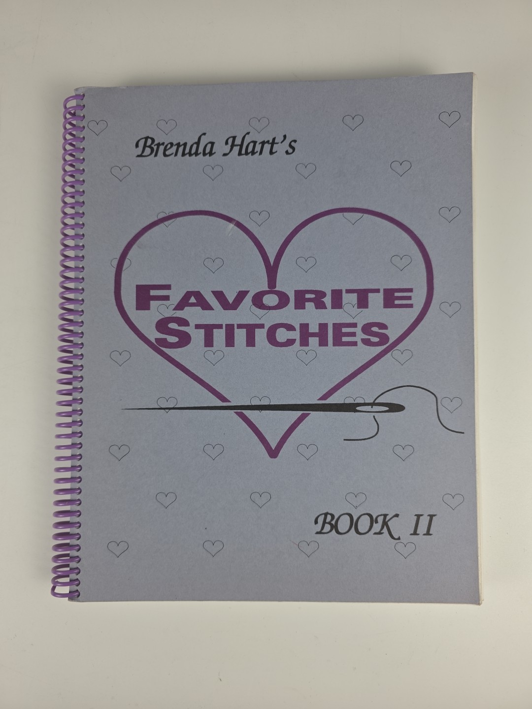 Favorite Stitches by: Brenda Hart Books I & II ~ Privately Published 1994 & 1996