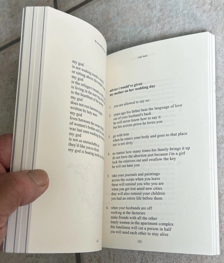 THE SUN AND HER FLOWERS BY RUPI KAUR