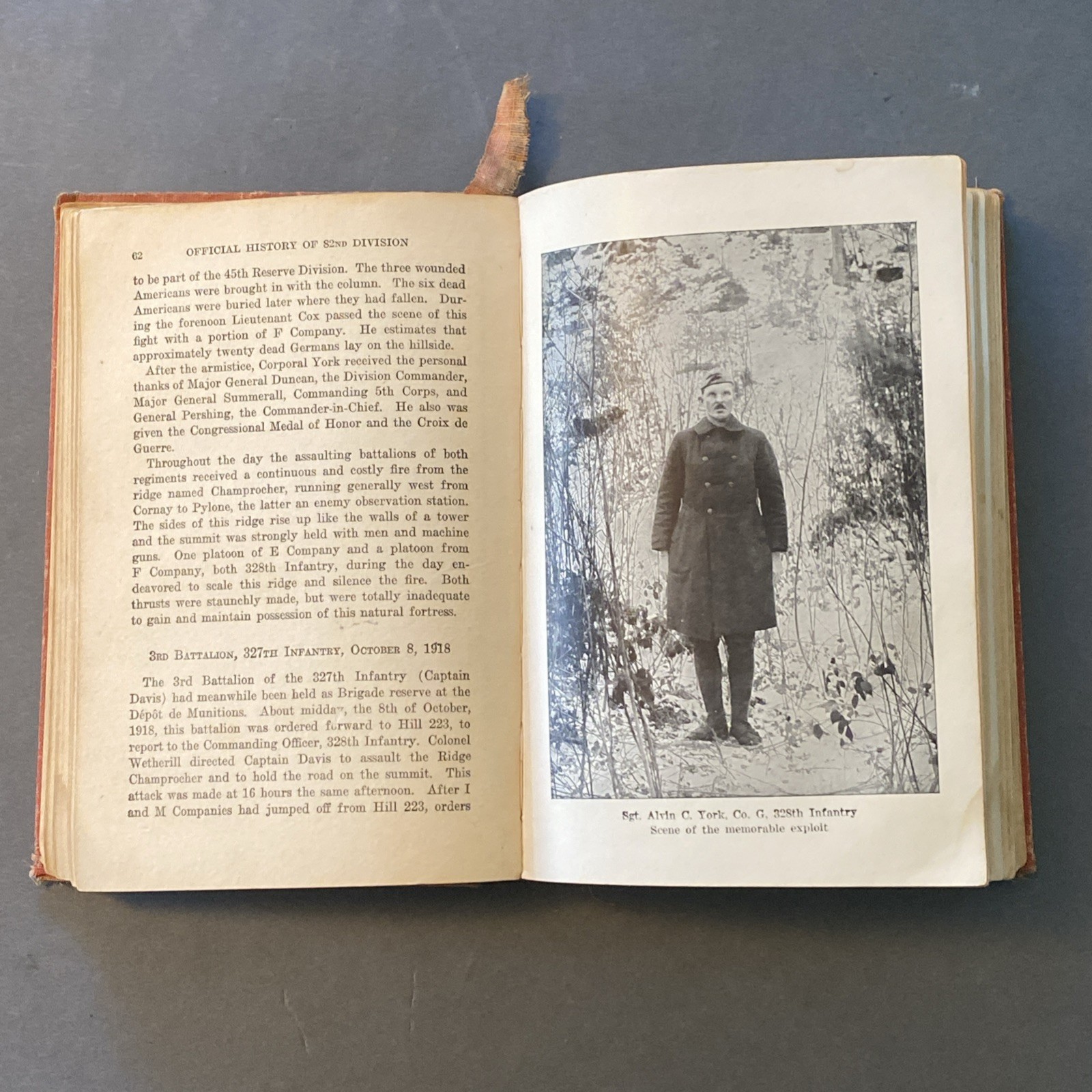 Official History of the 82nd Division AEF 1917-1919 Book WW1 Antique