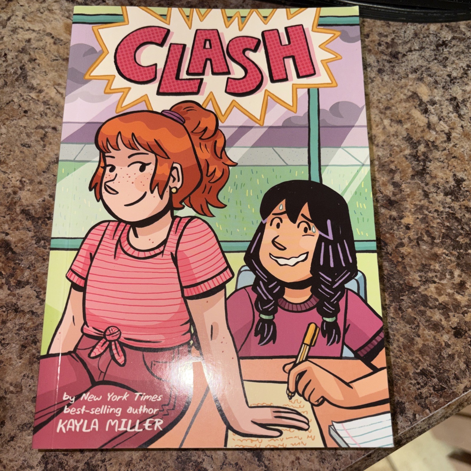 Lot 5 Kayla Miller Paperback Books Graphic Novel Click Series Camp Clash Crunch