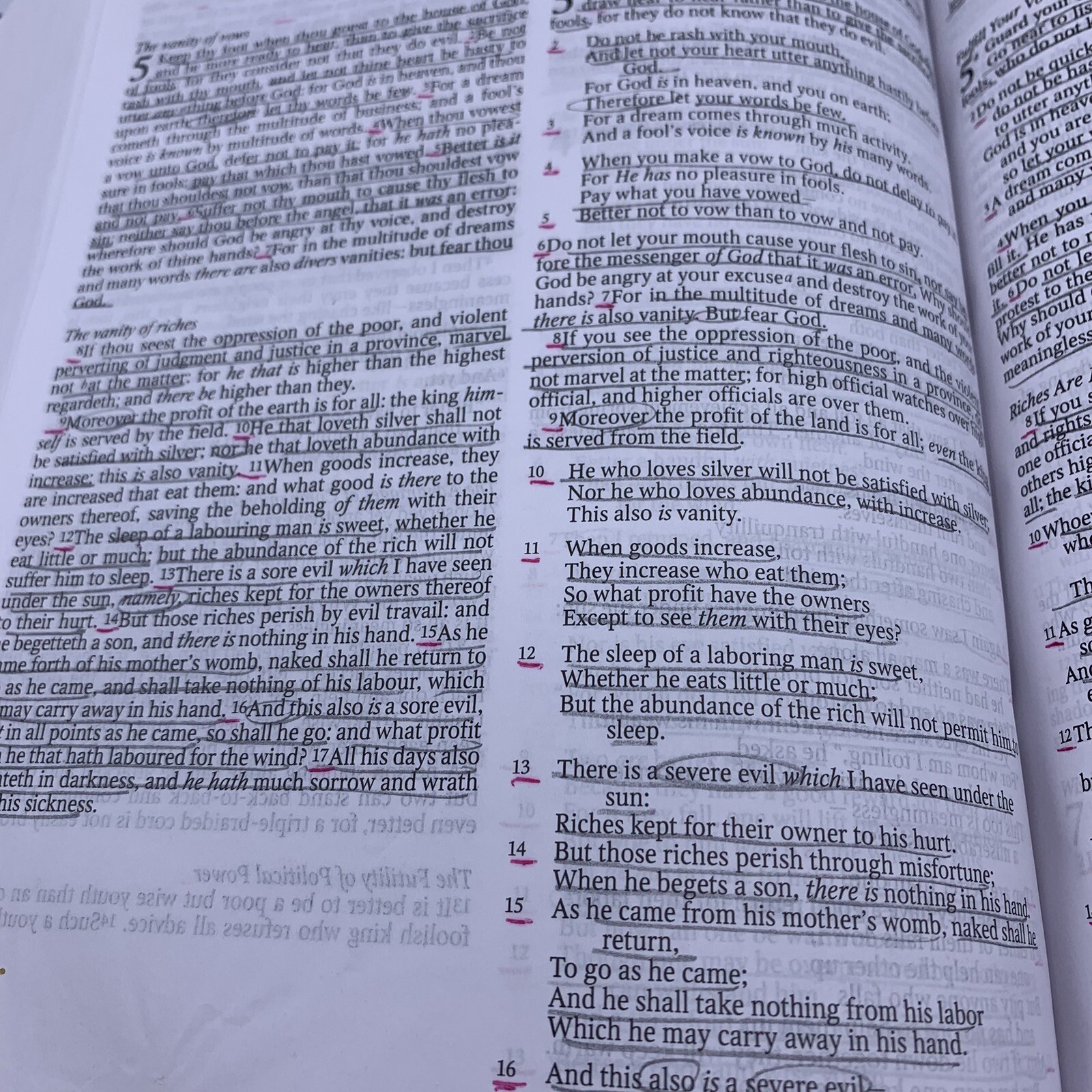 The Complete Evangelical Parallel Bible Hardcover Hendrickson First Print 2012