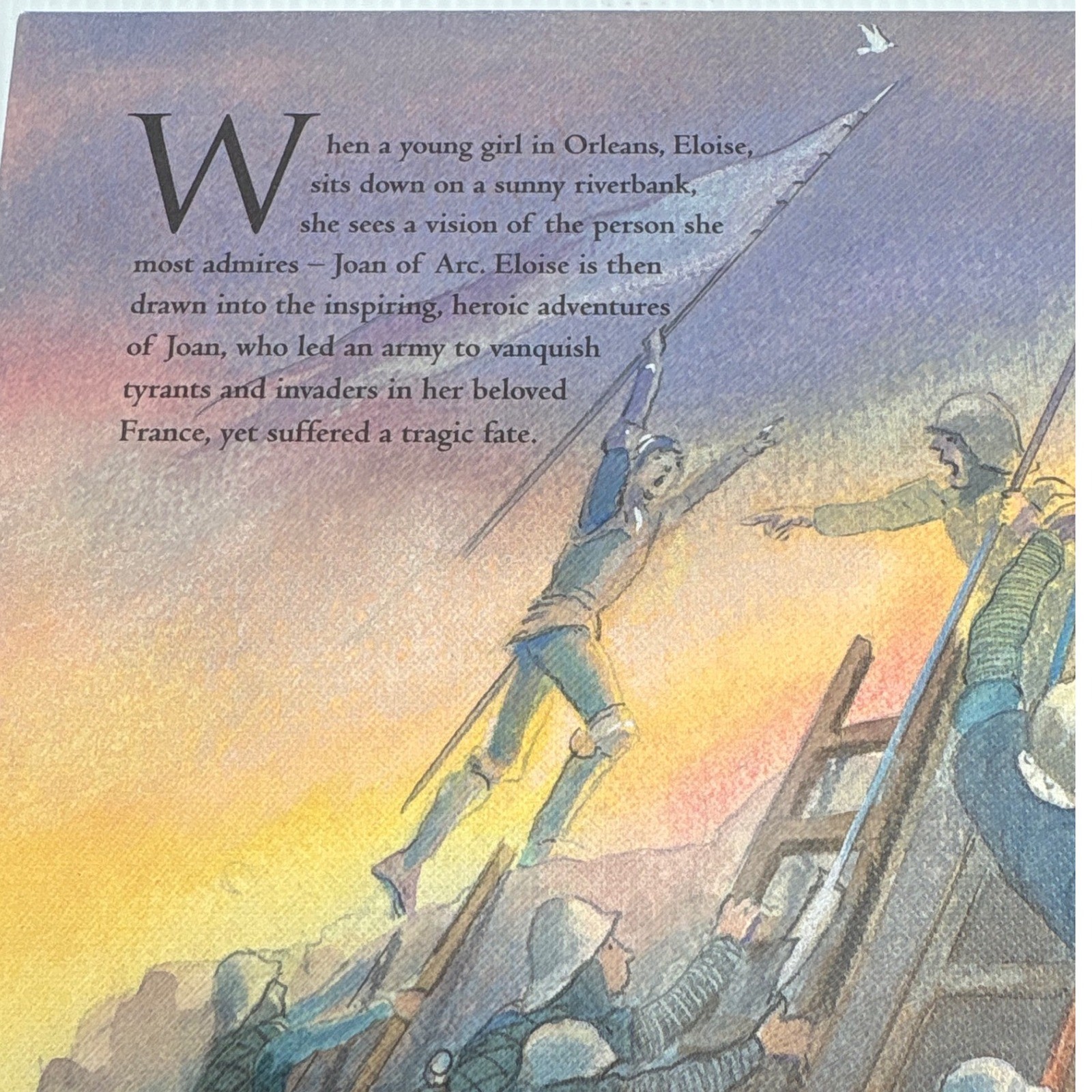 Joan of Arc by Michael Morpurgo & Michael Foreman Children’s Illustrated Book