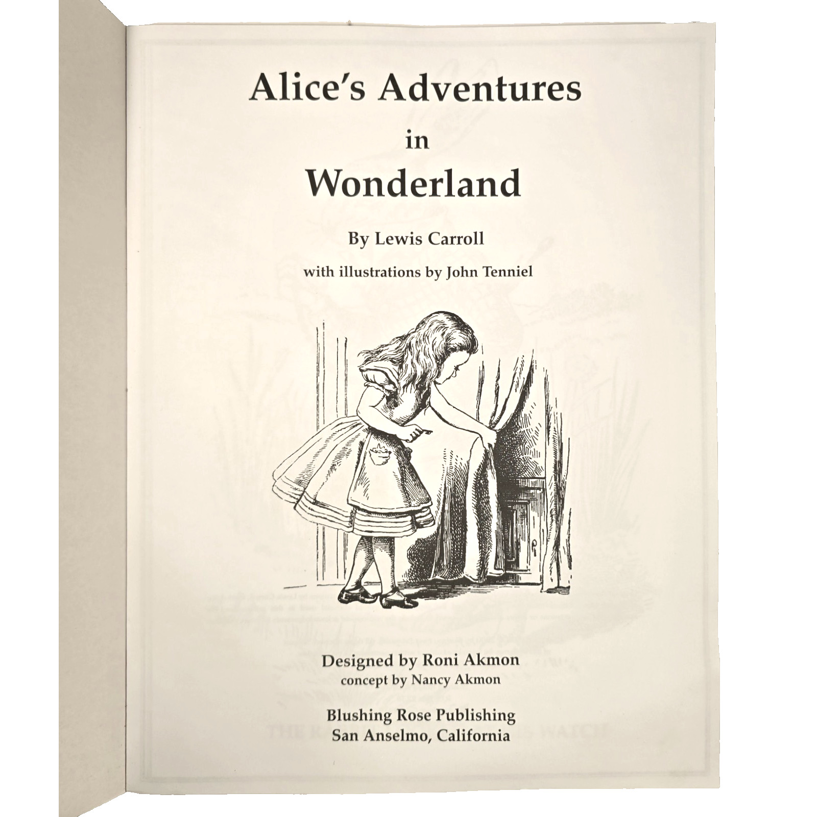 Vintage 2000 Alice In Wonderland 26 Posters Coloring Book Paperback, Unused