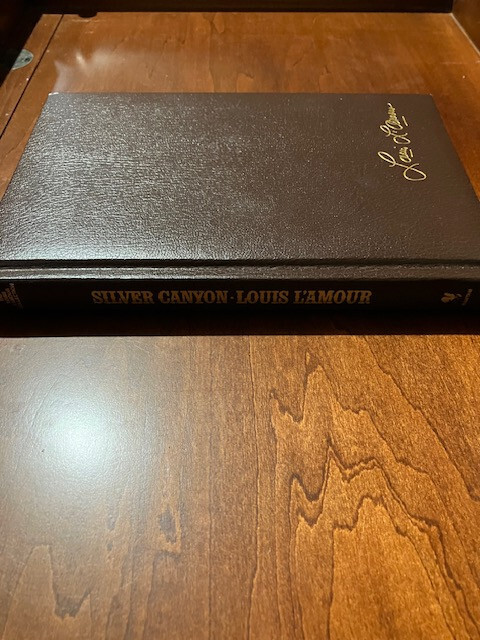Silver Canyon, By Louis L’Amour, Leatherette Hardcover, Bantam Books, 164 pages