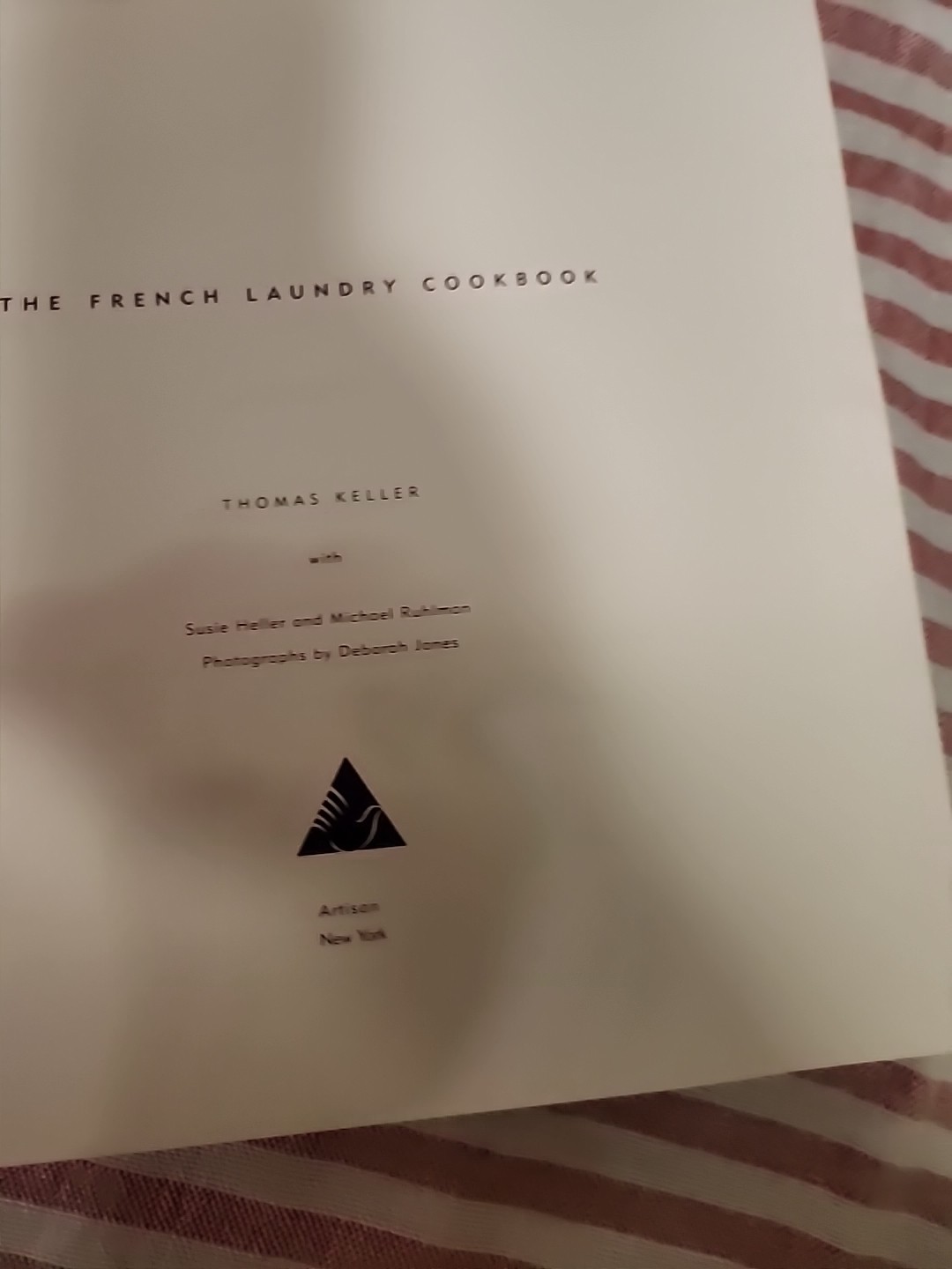 The French Laundry Cookbook by Thomas Keller Hardcover