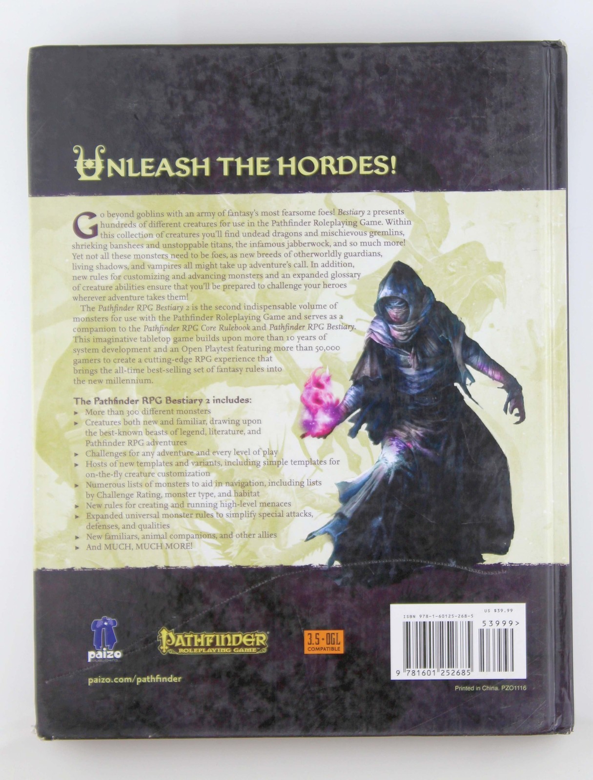 Pathfinder Roleplaying Game: Bestiary 2 Staff, Paizo D&D 3.5, Pathfinder Paizo I