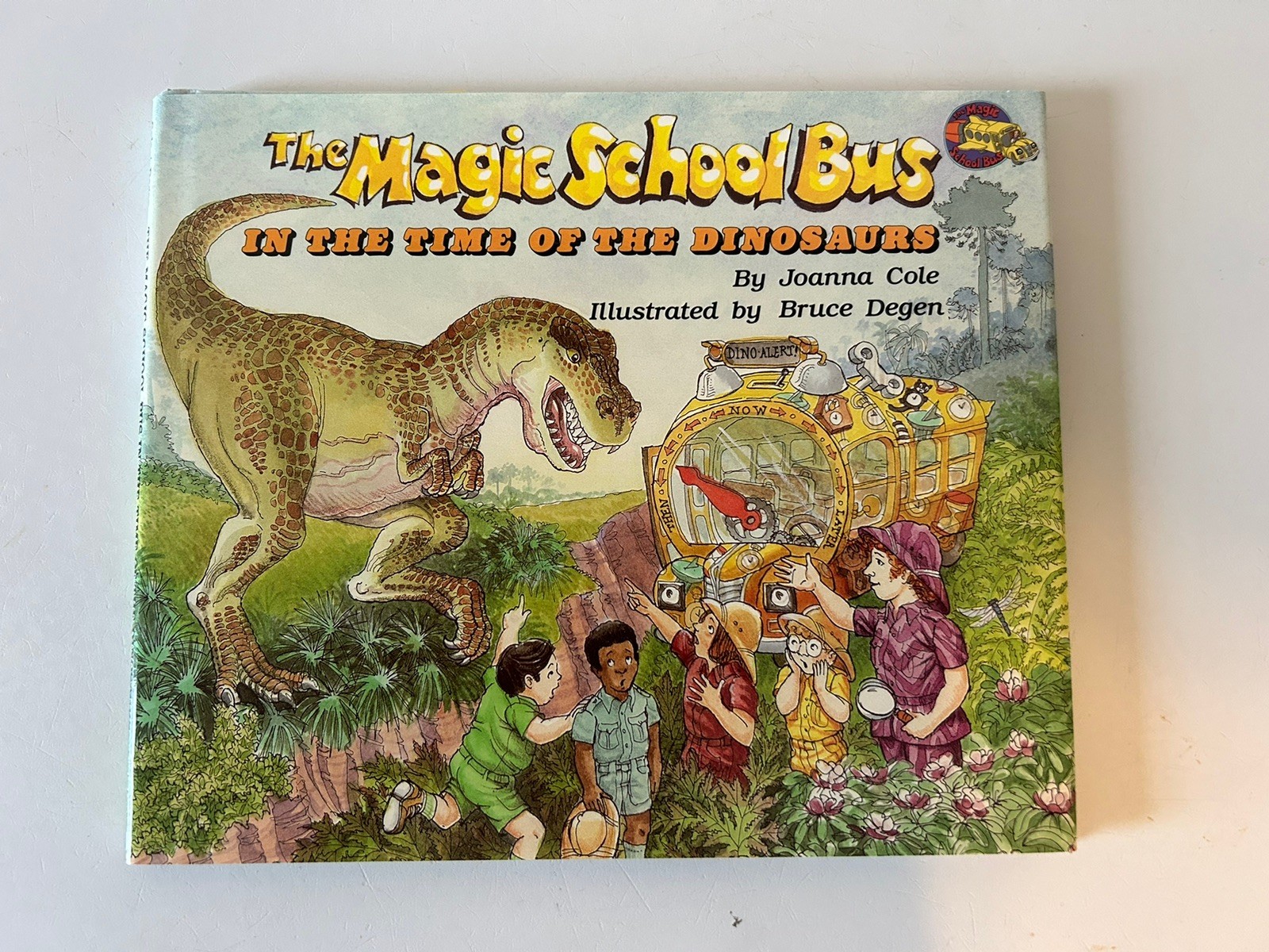 Lot of 9 Vintage Magic School Bus Books…5 Paperback…3 Hardcover…Extras…Stickers