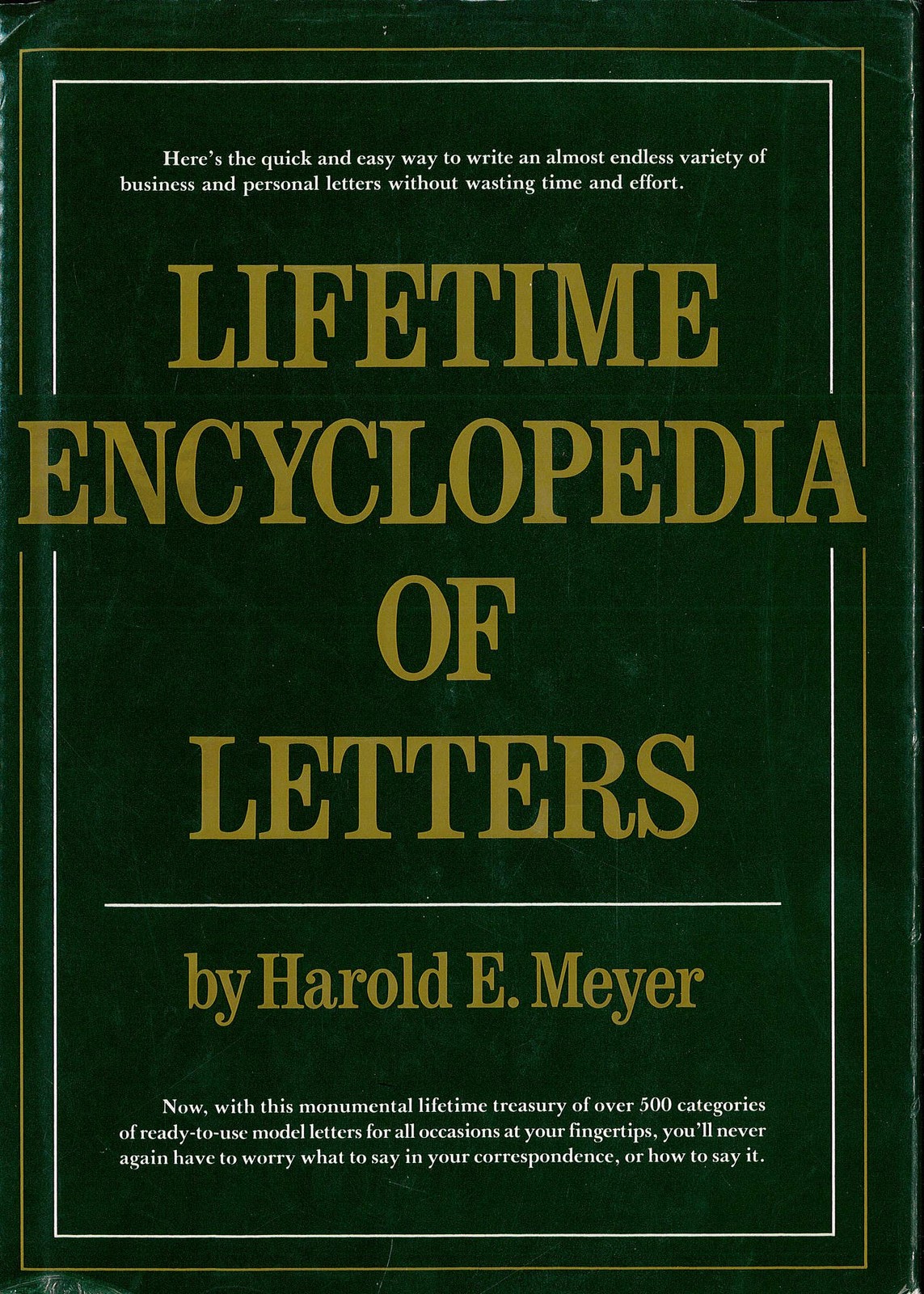 Lifetime encyclopedia of letters