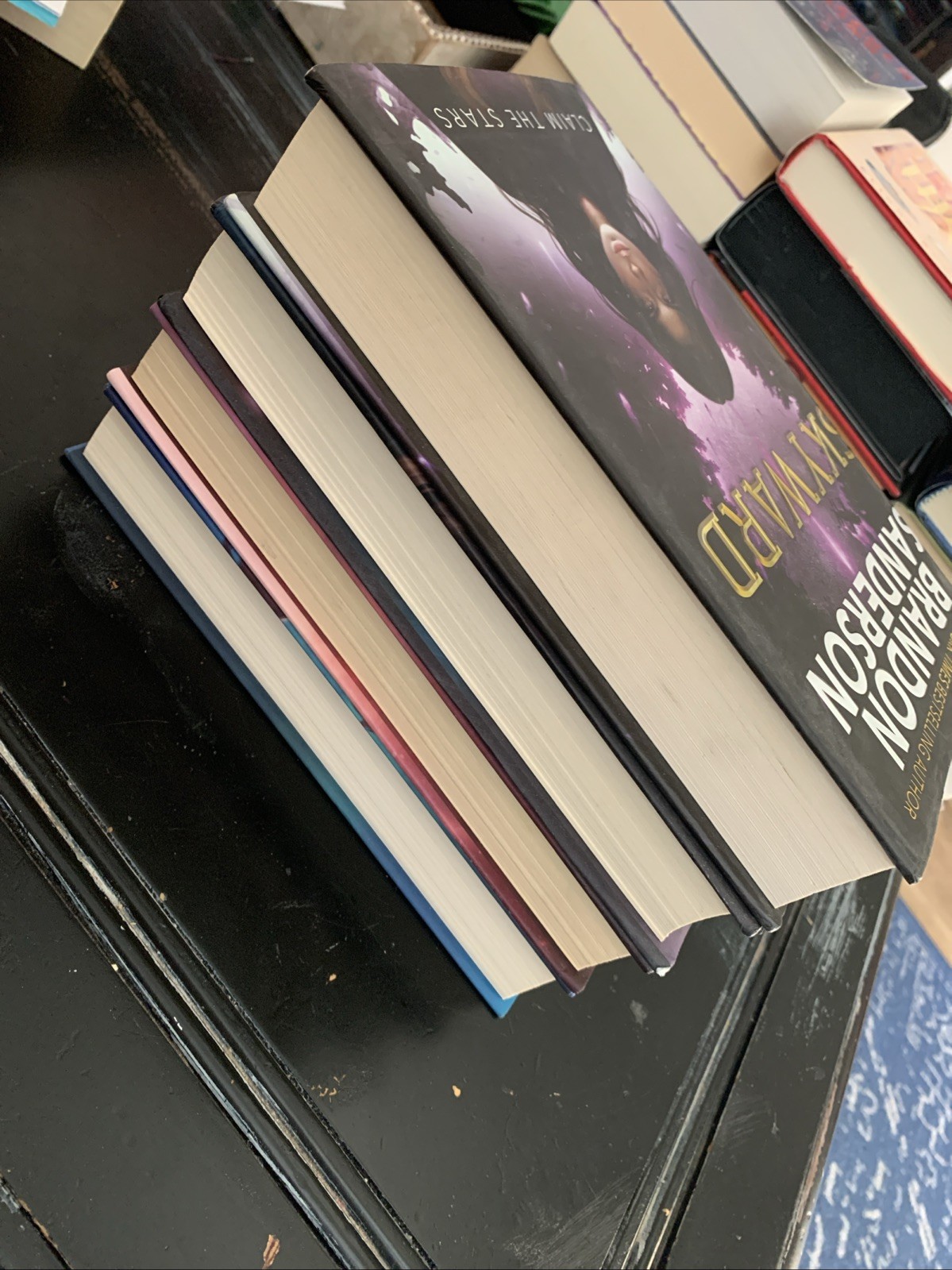 Skyward tetralogy by Brandon Sanderson Hardcover 1st editions