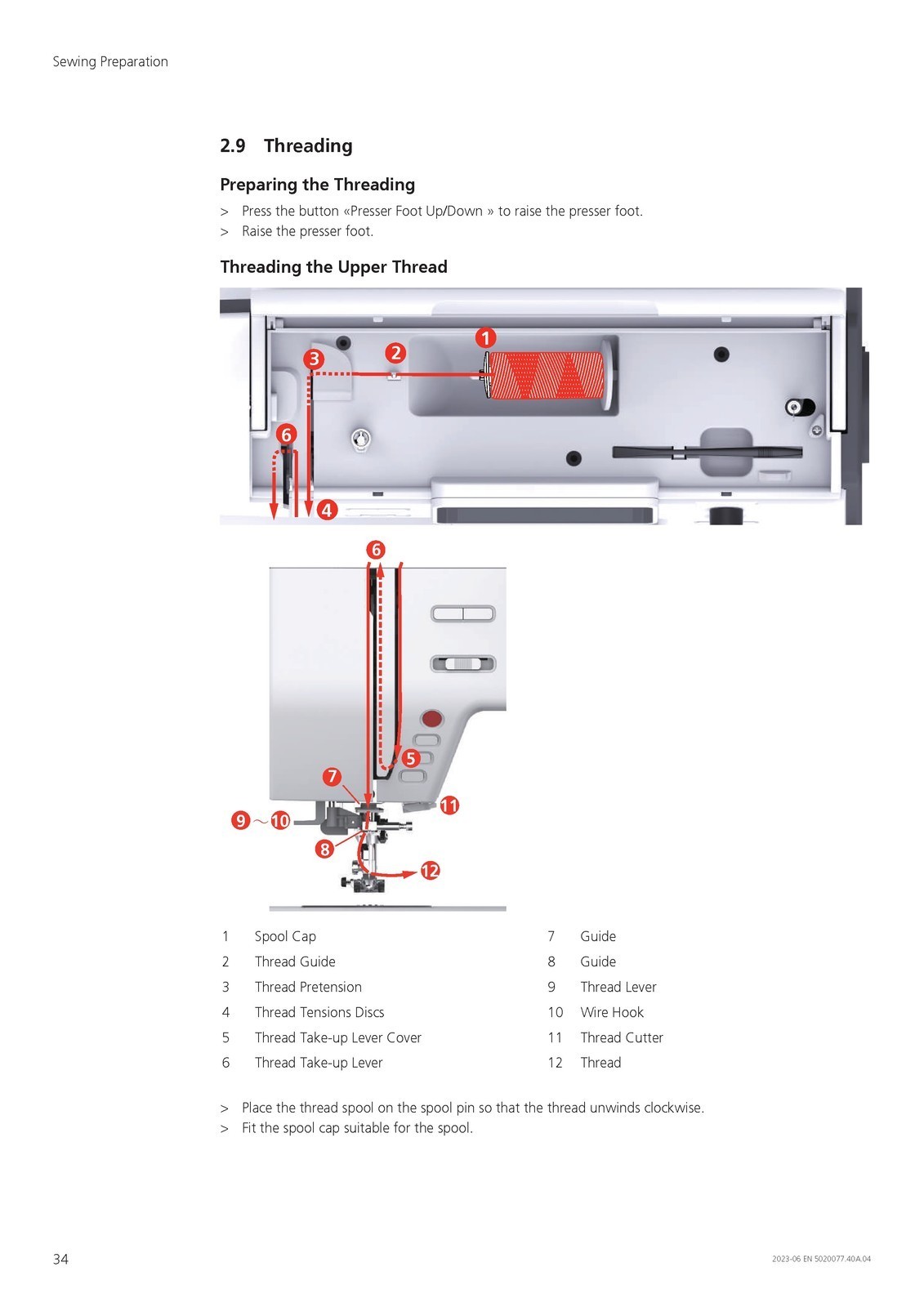BERNINA Bernette B77 Sewing Machine Instruction Manual – WIRE FIXED – JACKET