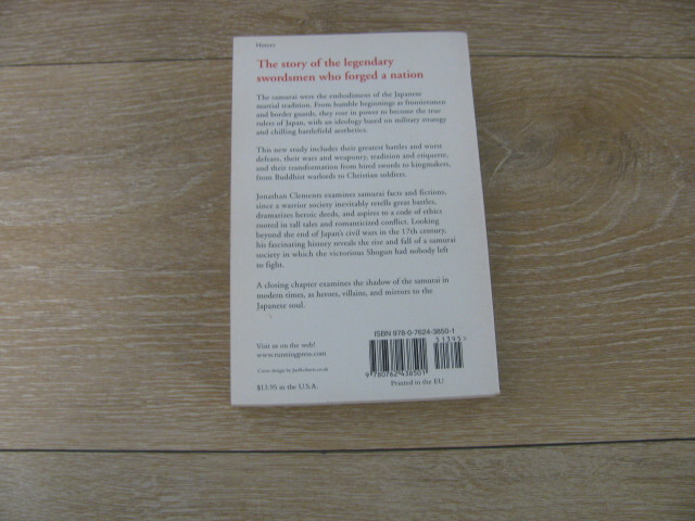 Brief History of the Samurai by Jonathan Clements (2010, Trade Paperback)