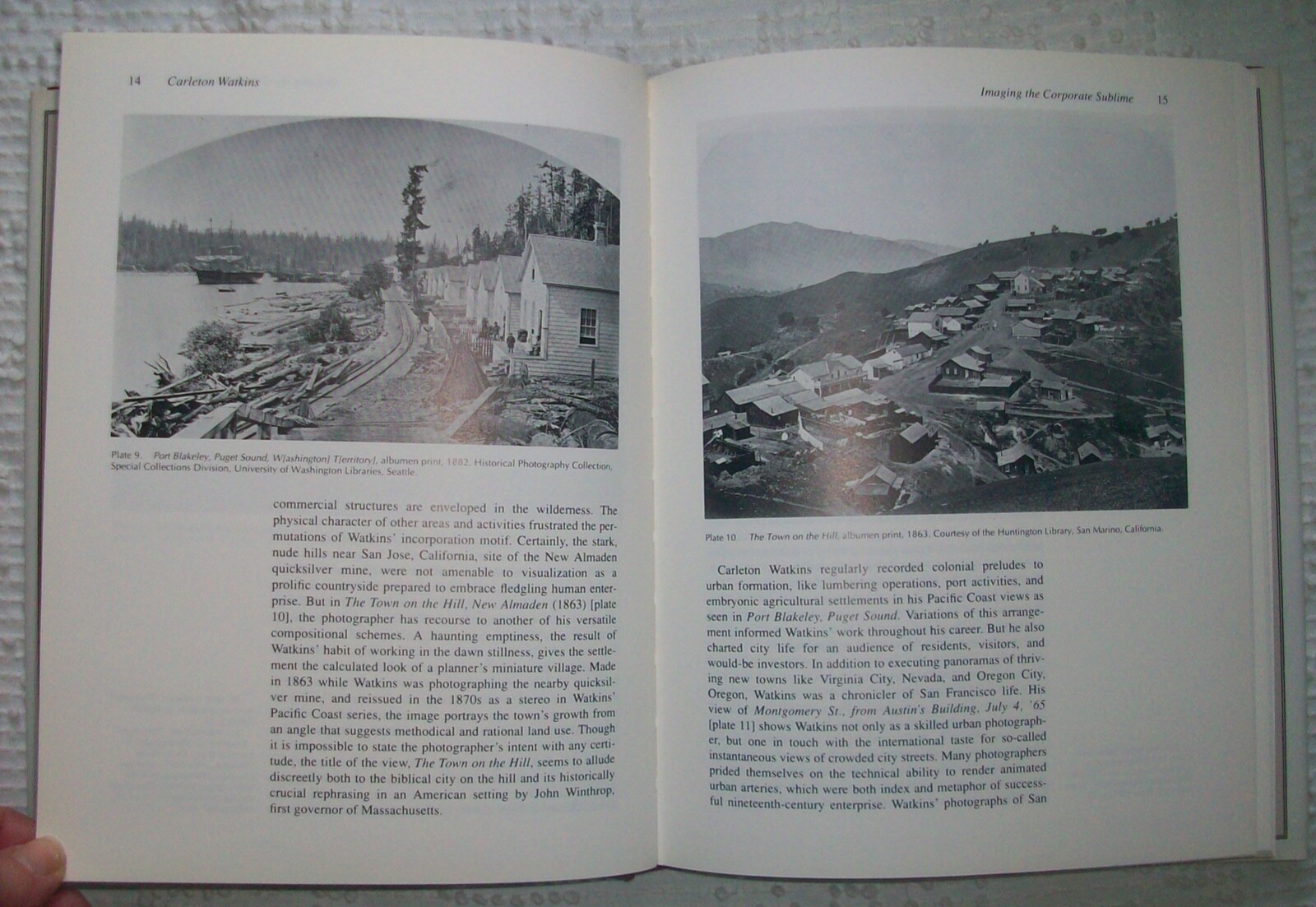 CARLETON WATKINS American Photographer US Western Photography 1993 HC DJ Book
