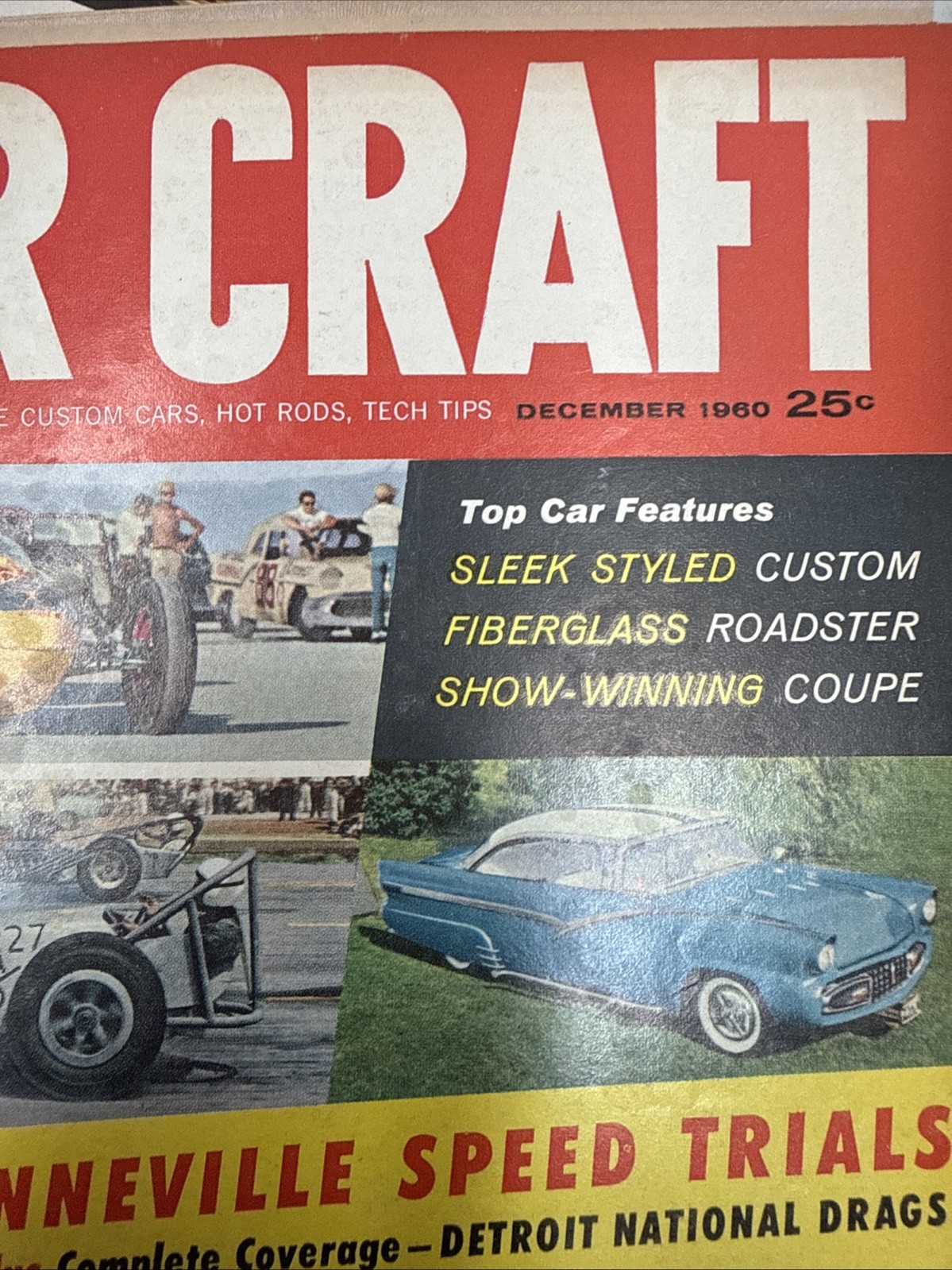 Lot Of 38 VTG Magazines-20 Car Craft 1959-63,5 Cars,3 MotorTrend 1958-64,10 Misc