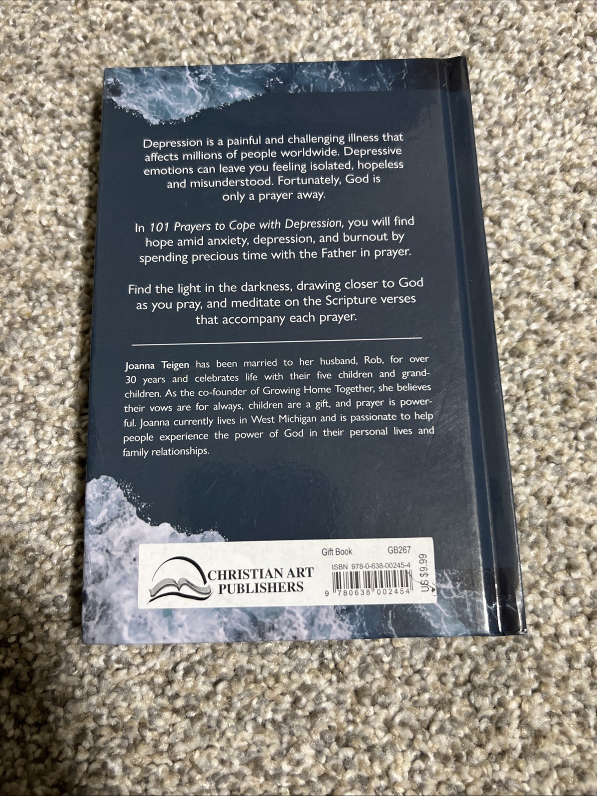 101 Prayers to Cope with Depression Hardcover by Christian Art Gifts (2024,…