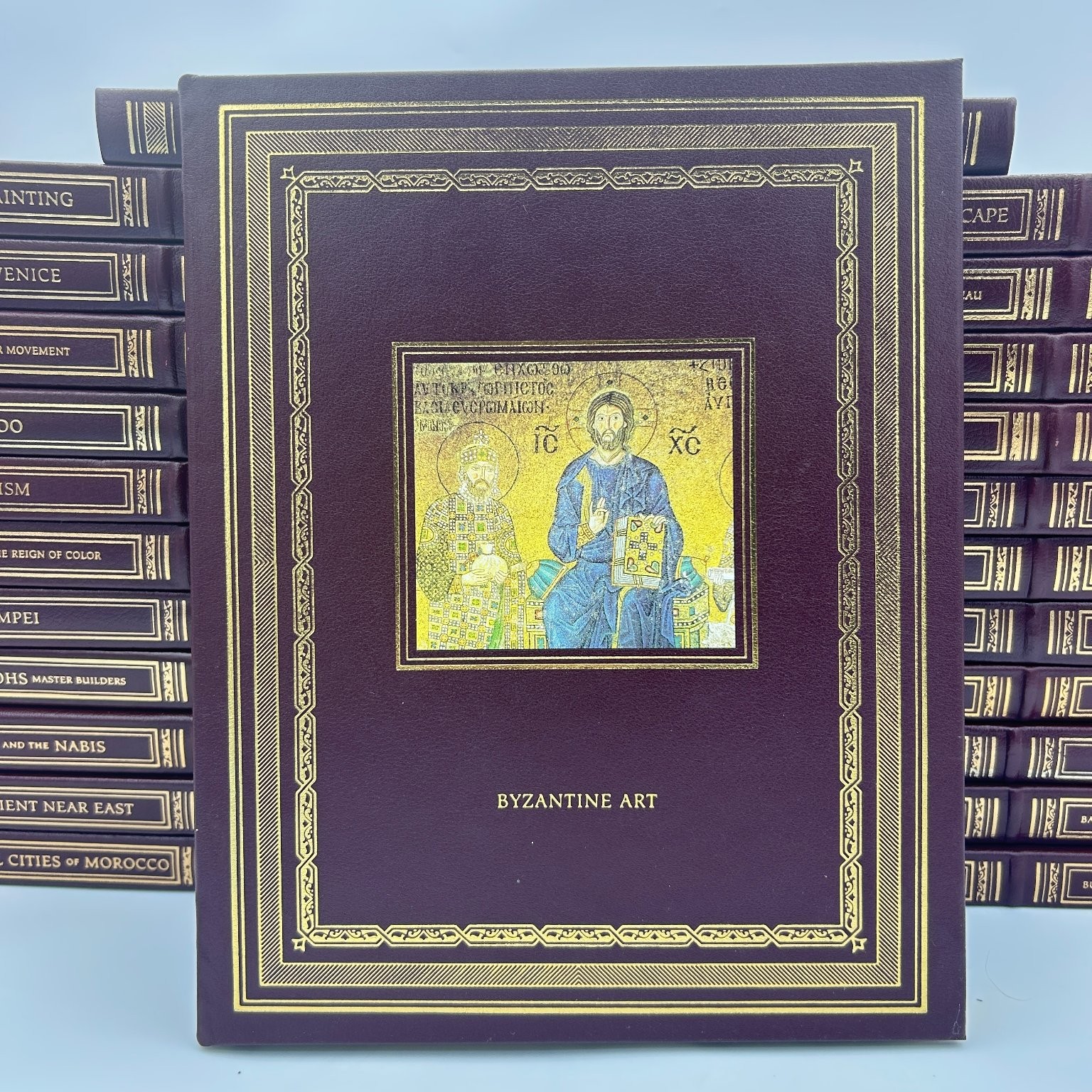 Easton Press Glorious Art Series Lot of 24 Volumes Leather-bound Gilt Edges