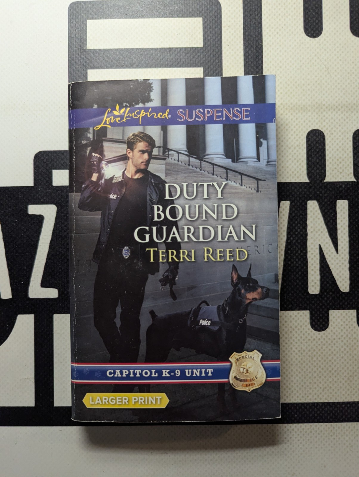 Duty Bound Guardian by Terri Reed 2015 Paperback Love-Inspired Suspense Romance